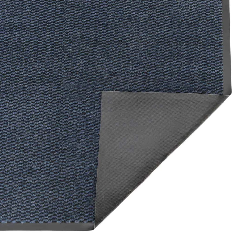 Paillasson bleu antidérapant flexible 115 x 200 cm en polypropylène bleu 02_0058122