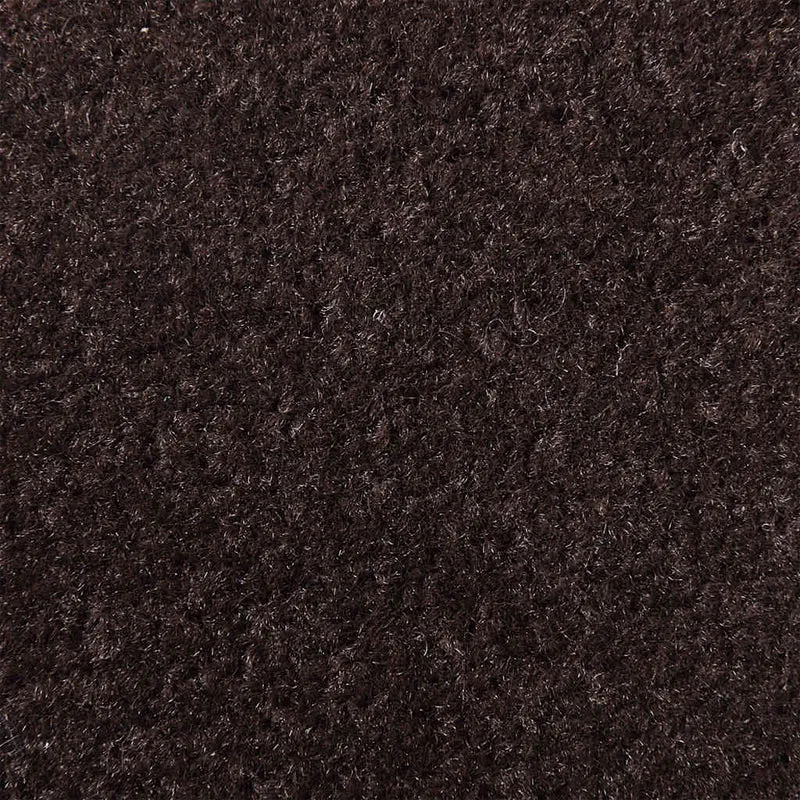Paillasson marron 60 x 150 cm antidérapant flexible facile à nettoyer entrée en PP marron 02_0058171