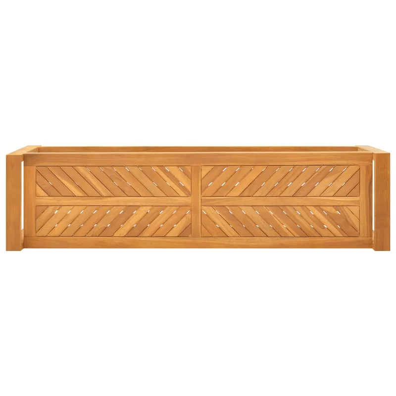 Banc de jardin banquette 120 cm bois de teck solide 02_0010918