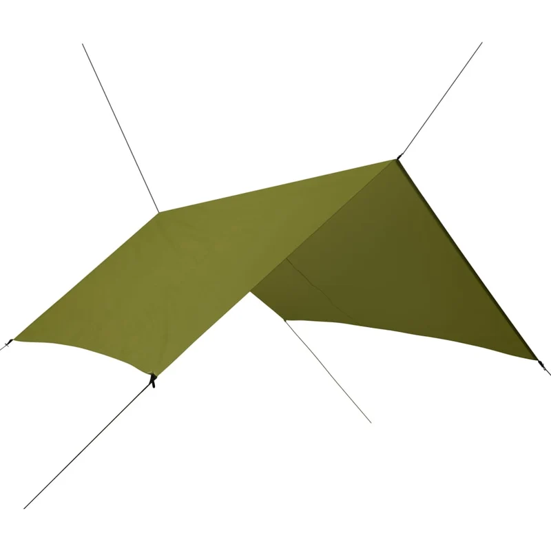 Bâche d'extérieur 3 x 2,85 m tissu polyester 180 T avec revêtement de PA vert 02_0007723