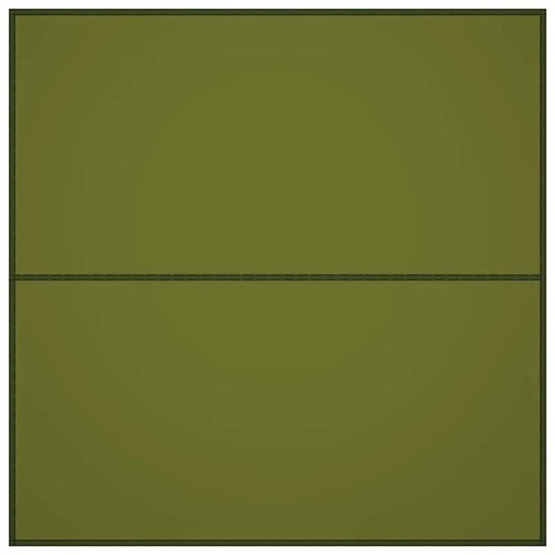 Bâche d'extérieur 4x4 m tissu polyester 180 T avec revêtement de PA vert 02_0007728