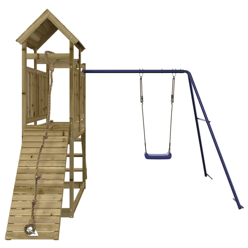 Aire de jeux d'extérieur 242 x 248 x 214 cm bois de pin imprégné 02_0004653