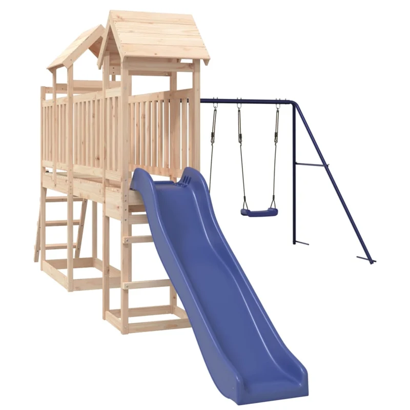 Aire de jeux d'extérieur 313 x 525 x 214 cm bois de pin massif 02_0004640