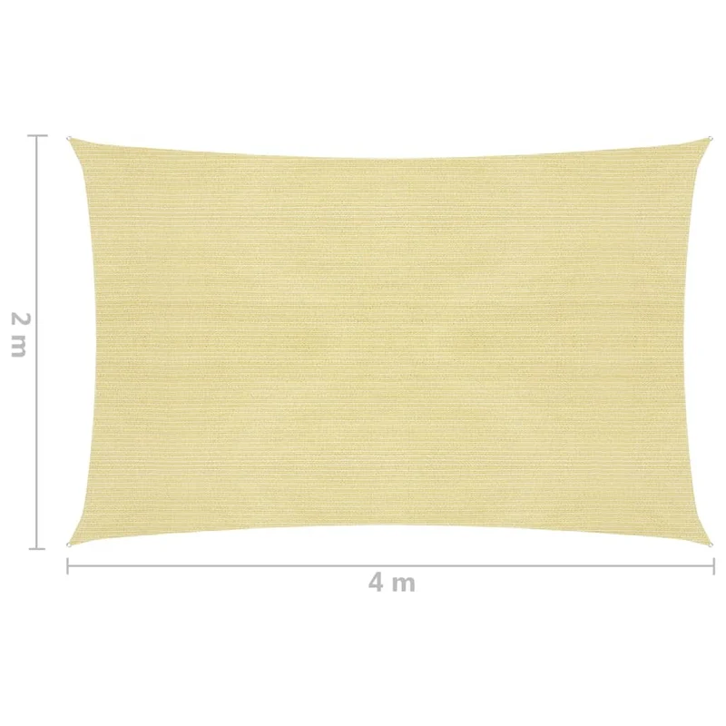 Parasol en pehd rectangulaire 2 x 4 m beige 02_0008587