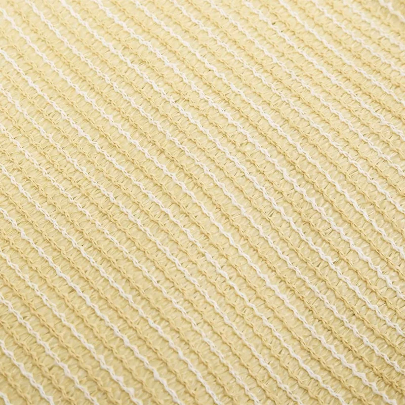 Voile toile d'ombrage parasol PEHD carré 2 x 2 m beige 02_0009450