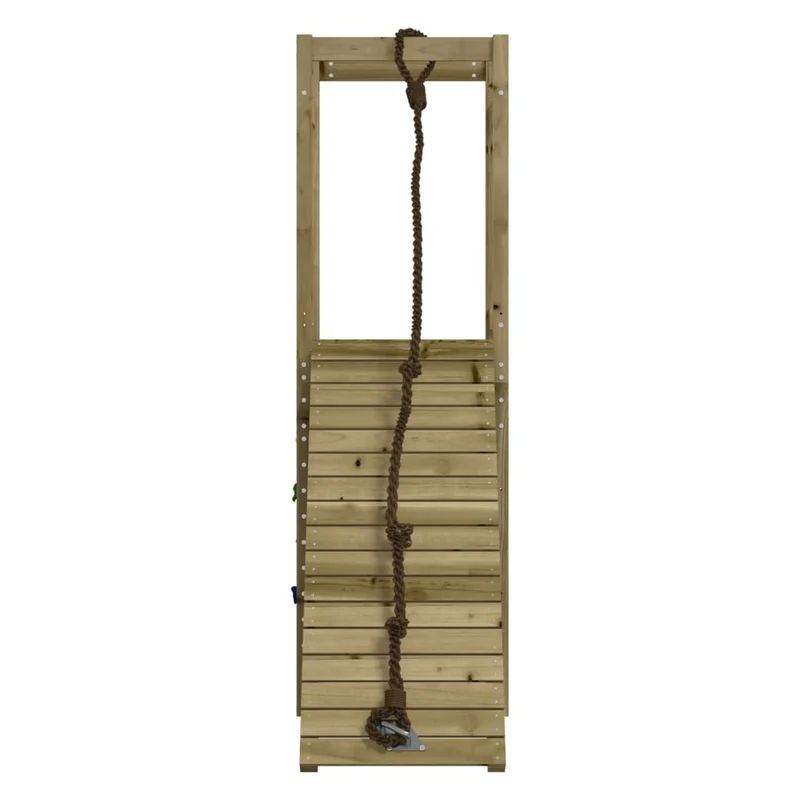 Aire de jeux d'extérieur balançoires portiques robuste jeux jardin bois de pin imprégné 02_0004827