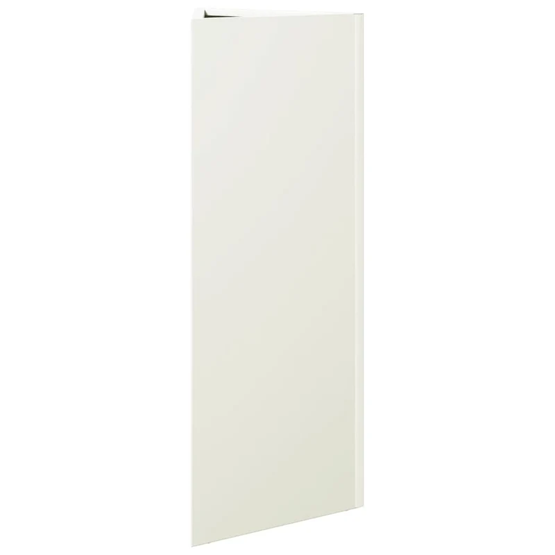 Jardinière bac lit surélevé plantes fleurs jardin terrasses lot de 2 triangulaire 30 x 26 x 75 cm acier blanc 02_0039093