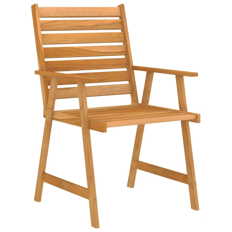 Mobilier de salle à manger de jardin 5 pièces bois d'acacia solide 02_0014589