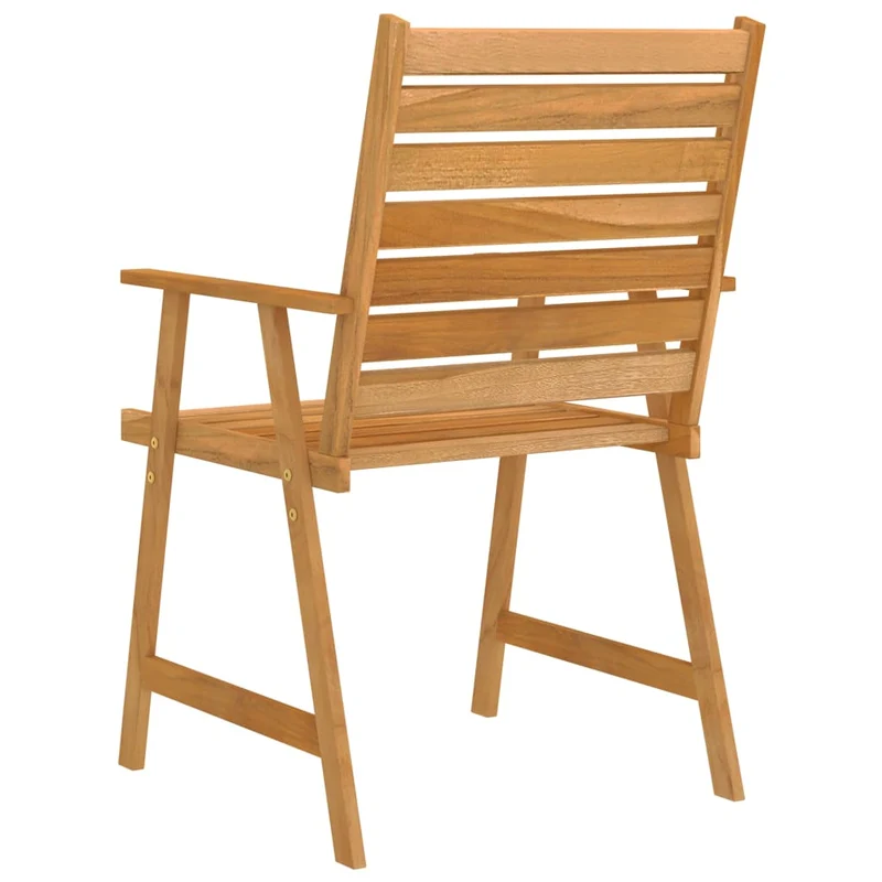 Mobilier de salle à manger de jardin 5 pièces bois d'acacia solide 02_0014589