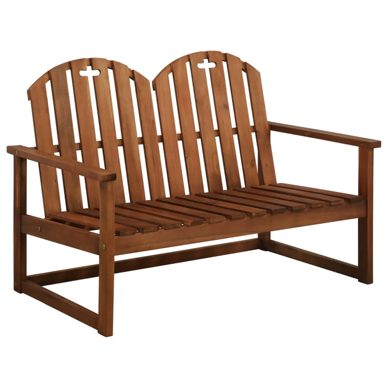 Salon de jardin meuble d'extérieur ensemble de mobilier 4 pièces bois d'acacia solide 02_0016221