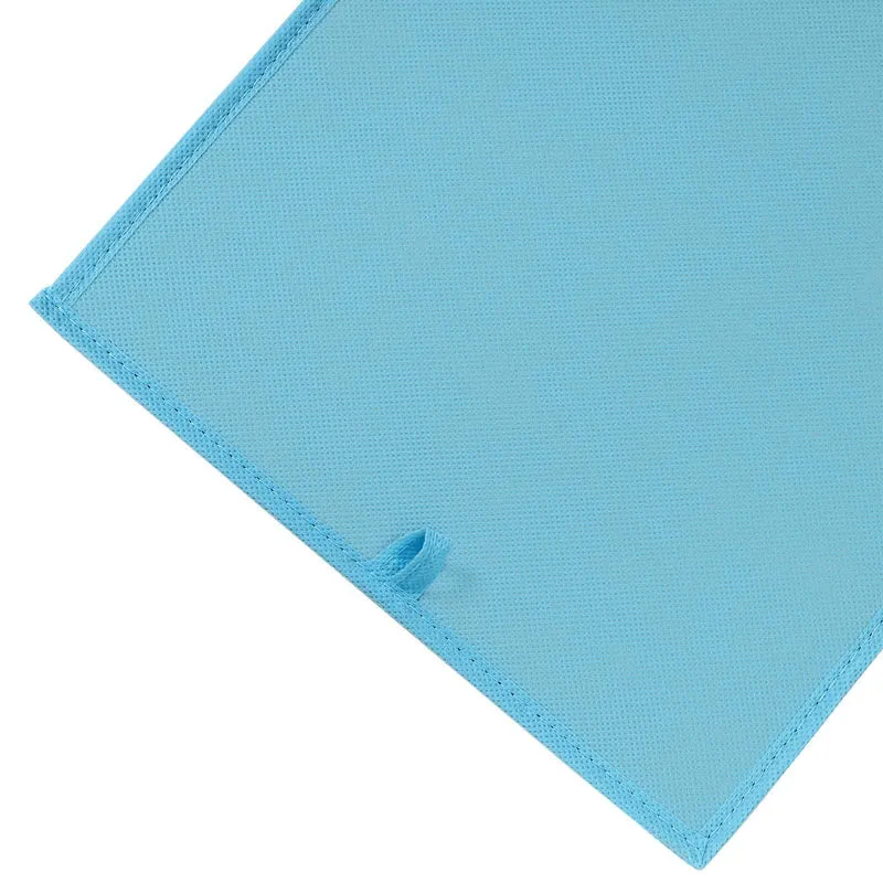 Boîtes de rangement lot de 3 organisateurs pour jouets cubes pliables avec poignées pour chambre d'enfant salle de jeux 30 x 30 x 30 cm thème de l'espace bleu vert et rose 12_0002274