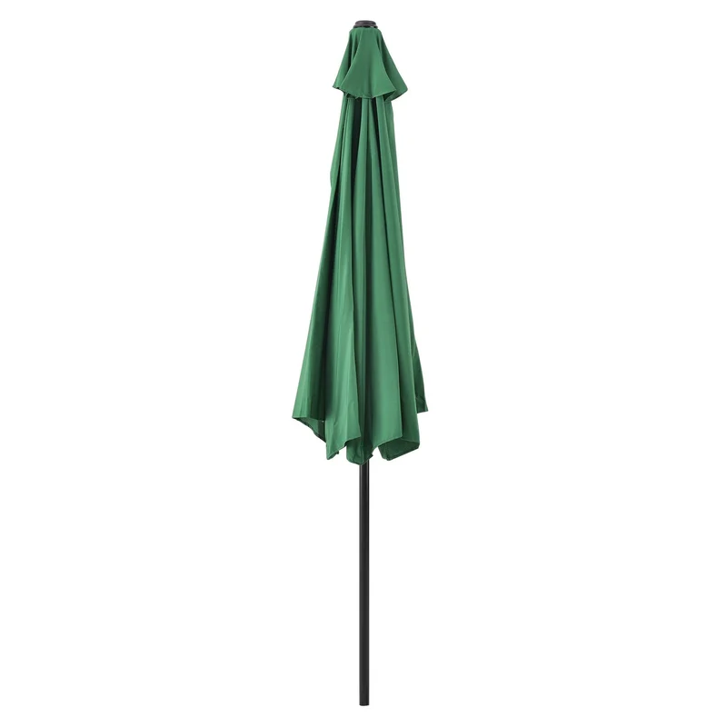 Demi parasol sur terrasse sur balcon polyester 300 cm vert 03_0001612