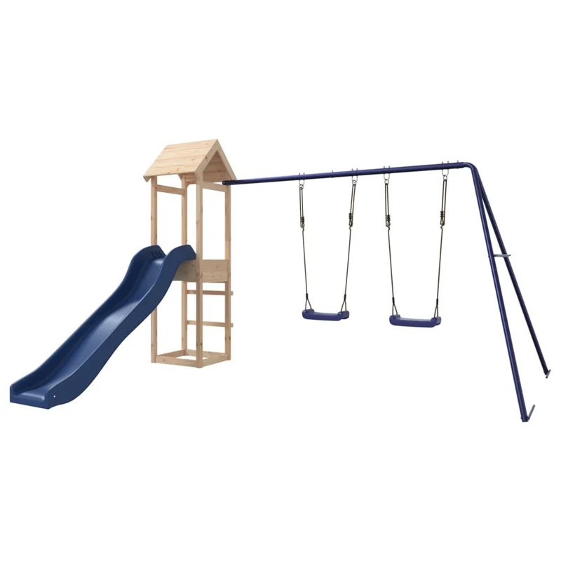 Aire de jeux d'extérieur 308 x 315 x 194 cm bois de pin massif 02_0004630