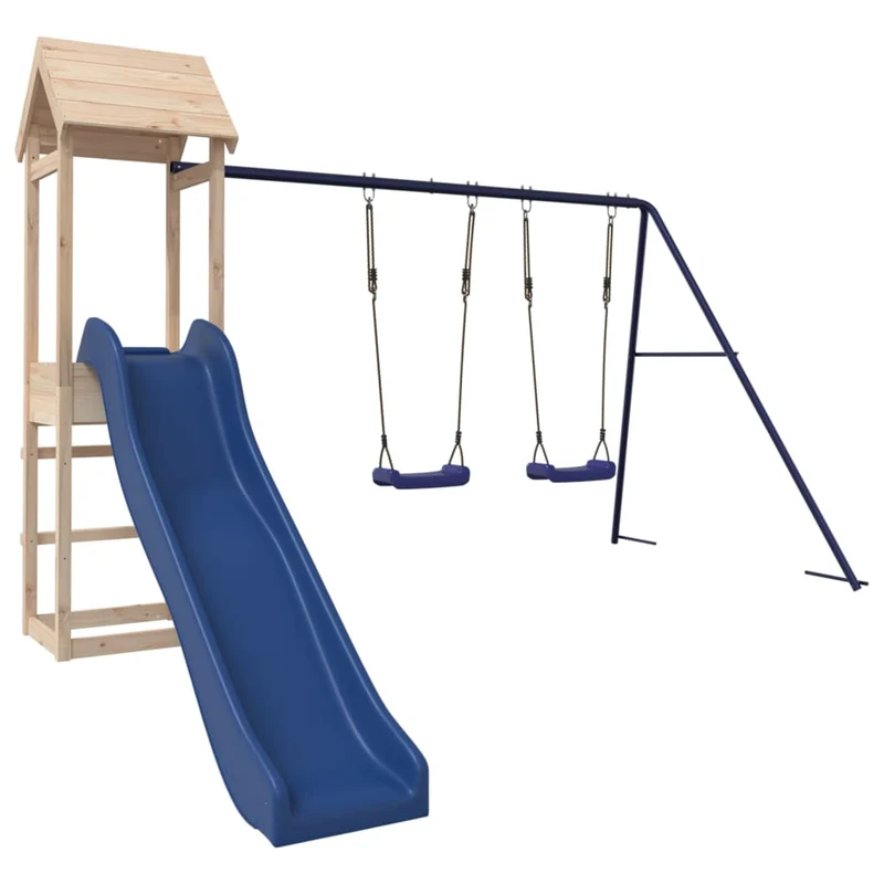 Aire de jeux d'extérieur 308 x 315 x 194 cm bois de pin massif 02_0004630