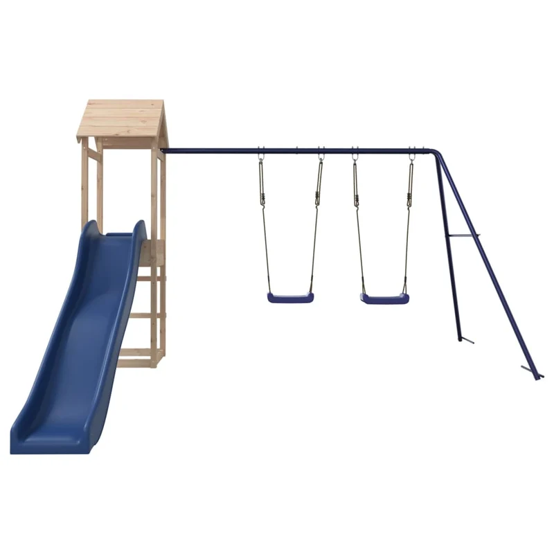 Aire de jeux d'extérieur 308 x 315 x 194 cm bois de pin massif 02_0004630