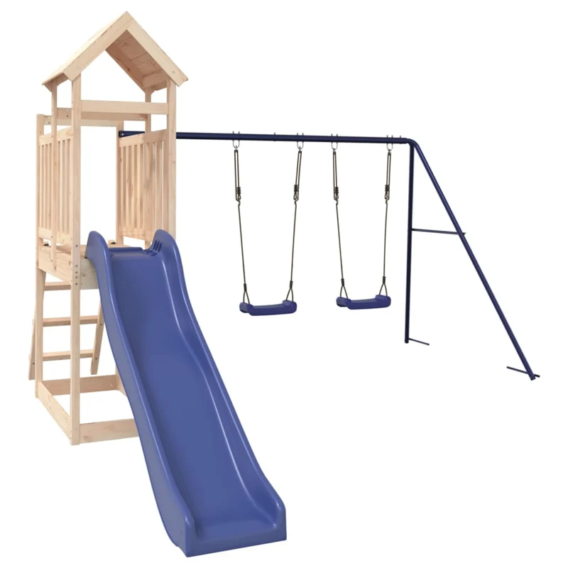 Aire de jeux d'extérieur 313 x 379 x 214 cm bois de pin massif 02_0004638
