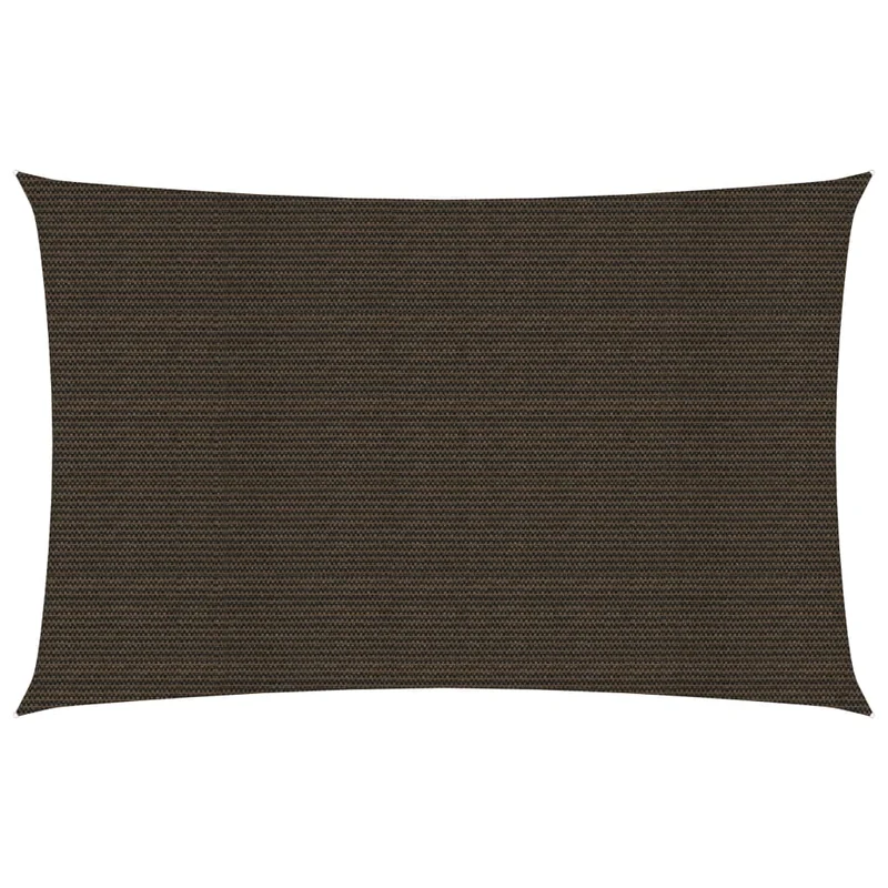 Voile d'ombrage 160 g/m² marron 4 x 6 m PEHD 02_0009170