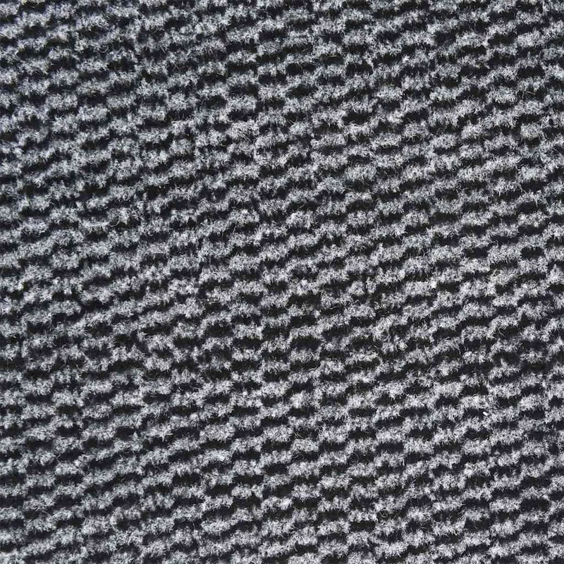 Paillasson d'entrée flexible antidérapant 60 x 90 cm absorption humidité style moderne en PP anthracite 02_0058094