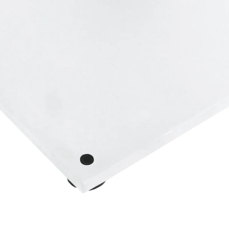 Base de parasol rectangulaire stabilisante avec 3 adaptateurs 60,5 x 41 x 38 cm en acier blanc 02_0047477