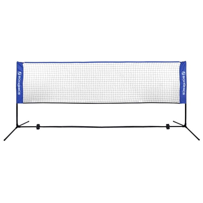 Filet de tennis badminton sur pieds hauteur réglable de 90 à 155 cm (modèle familial) 4m 12_0002004
