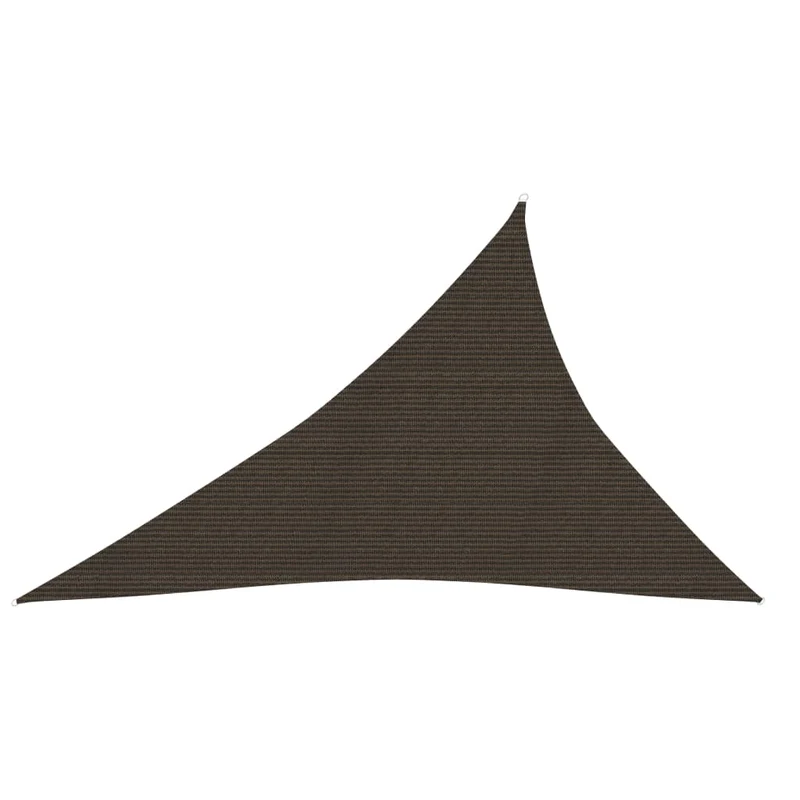 Voile d'ombrage 160 g/m² marron 3 x 4 x 5 m pehd 02_0009158