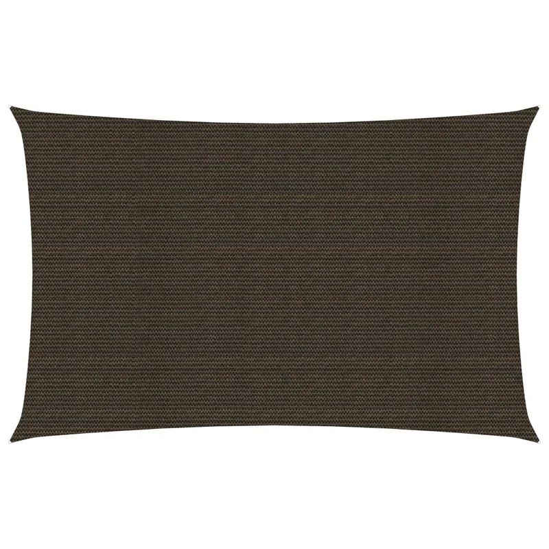 Voile d'ombrage 160 g/m² marron 4 x 7 m PEHD 02_0009171