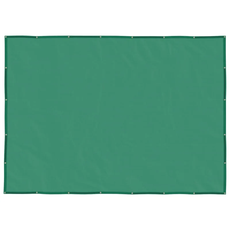 Filet pour remorque couverture de protection d'arrimage cargaison galerie de toit 2,5 x 3,5 m PEHD vert 02_0042169