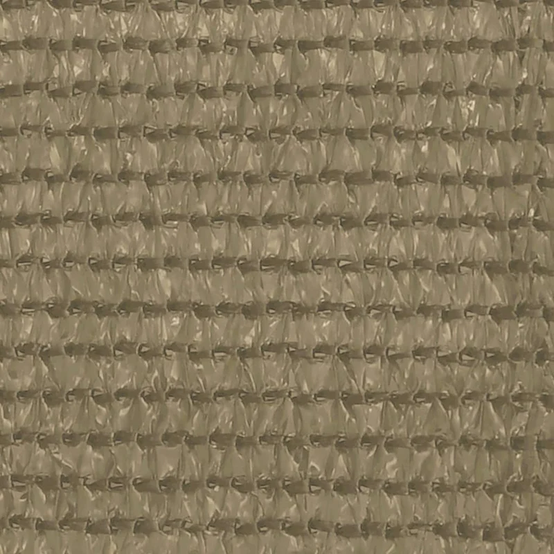 Écran de balcon brise pare vue protection confidentialité 120 x 500 cm PEHD taupe 02_0010375