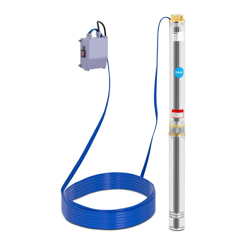 Pompe immergée pompe de puits submersible refoulement - 9 000 l/h - 2 200 Watts 14_0002979
