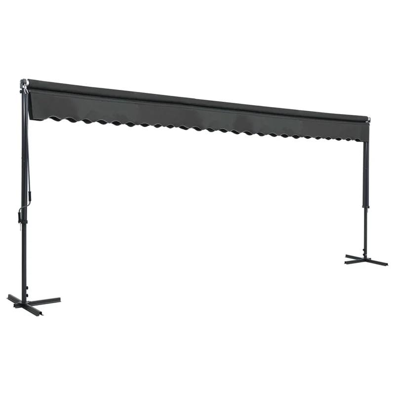 Auvent sur pied 600 x 300 cm anthracite 02_0007482