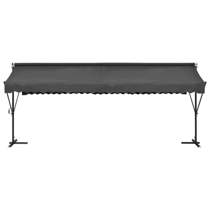 Auvent sur pied 600 x 300 cm anthracite 02_0007482