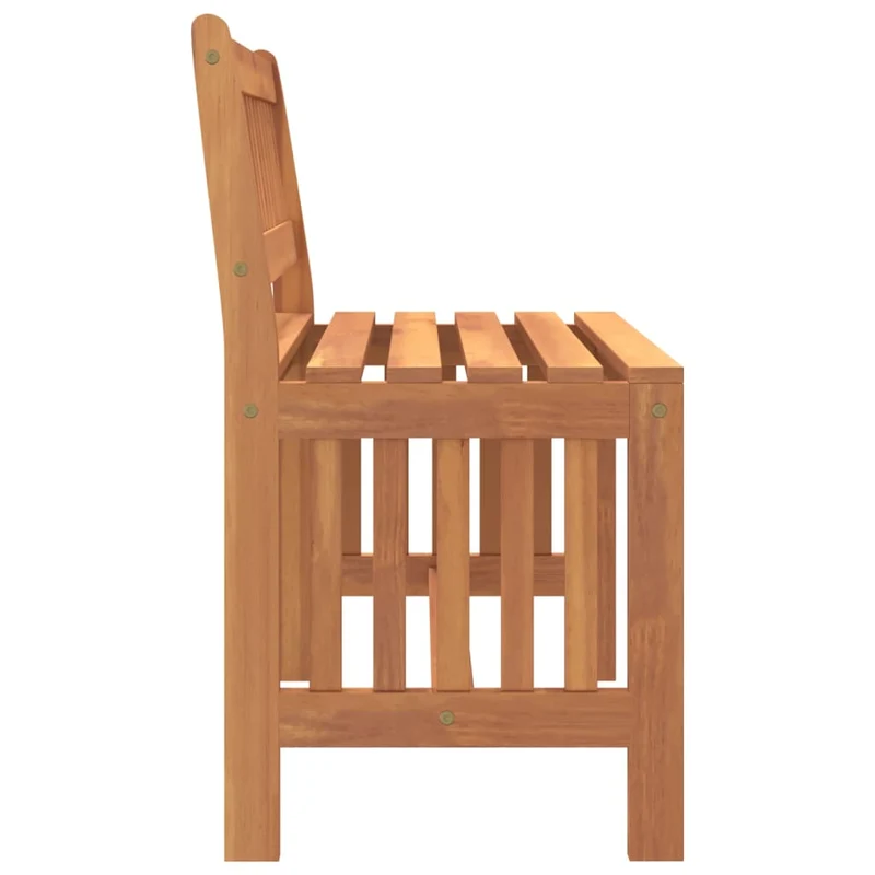 Banc de jardin meuble de patio d'extérieur terrasse 80 x 45 x 77 cm bois massif d'eucalyptus 02_0011325