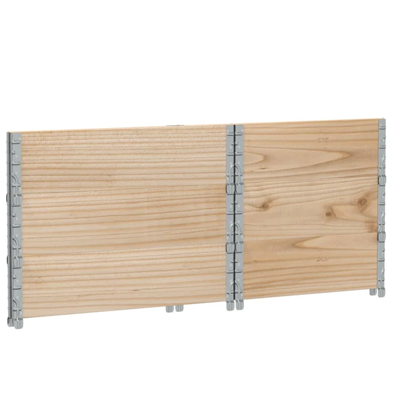 Jardinière bac lit surélevé plantes fleurs terrasse jardin 80 x 60 cm bois de pin massif marron 02_0037875