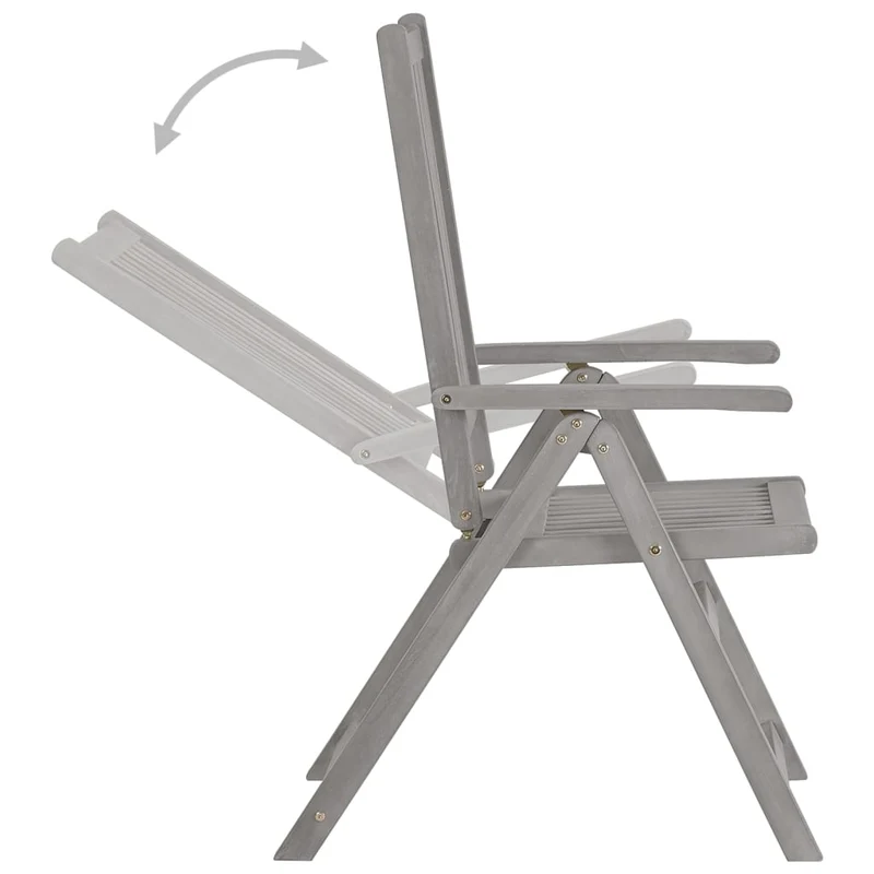 Ensemble de salle à manger de jardin meuble extérieur 7 pièces bois d'acacia solide 02_0013936