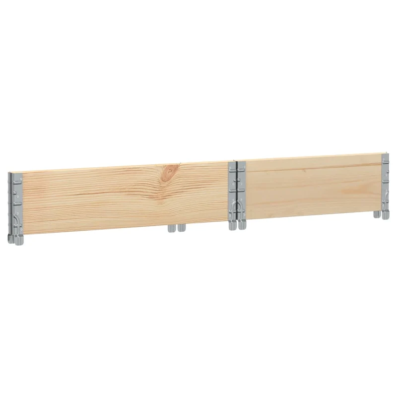 Jardinière bac lit surélevé plantes fleurs terrasse jardin 80 x 60 cm bois de pin massif marron 02_0037877