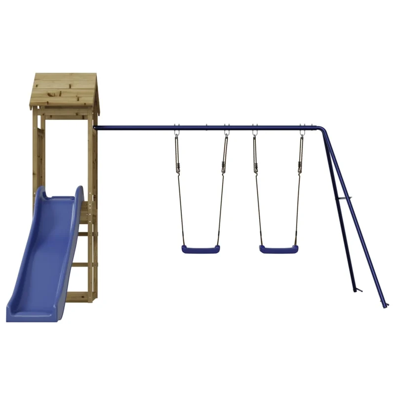 Aire de jeux d'extérieur 255 x 160 x 162 cm bois de pin imprégné 02_0004631