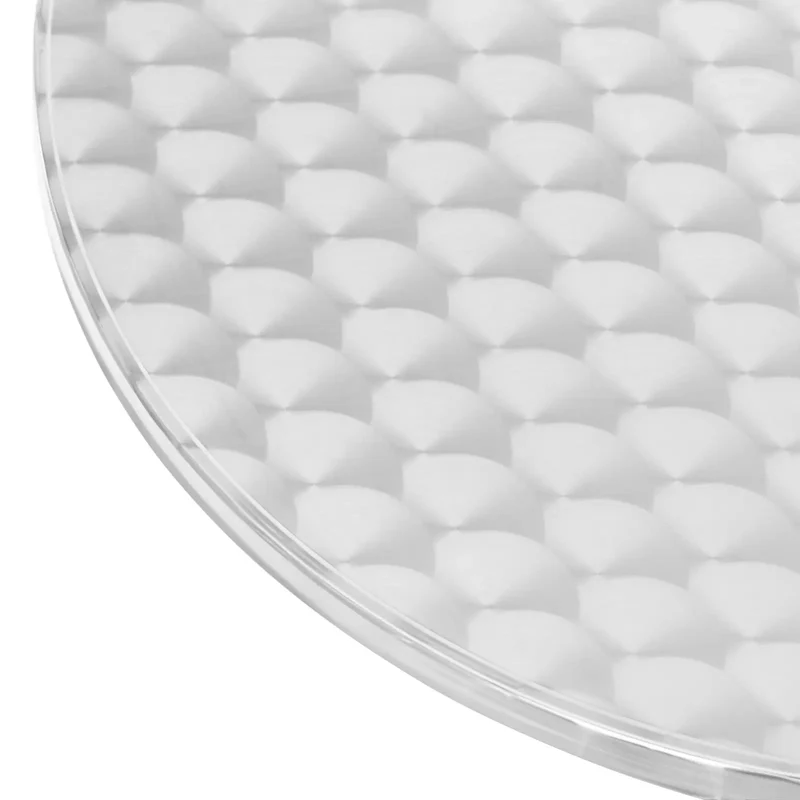 Lot de 2 tables ronde diamètre 60 cm pliable réglable en hauteur acier inoxydable 14_0010034