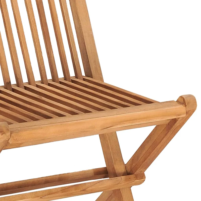 Mobilier à dîner d'extérieur pliable avec coussin 3 pièces teck 02_0014724