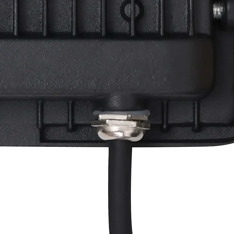 Projecteur à LED portable éclairage puissant 44,5 x 18,5 x 37 cm en aluminium noir 02_0046103