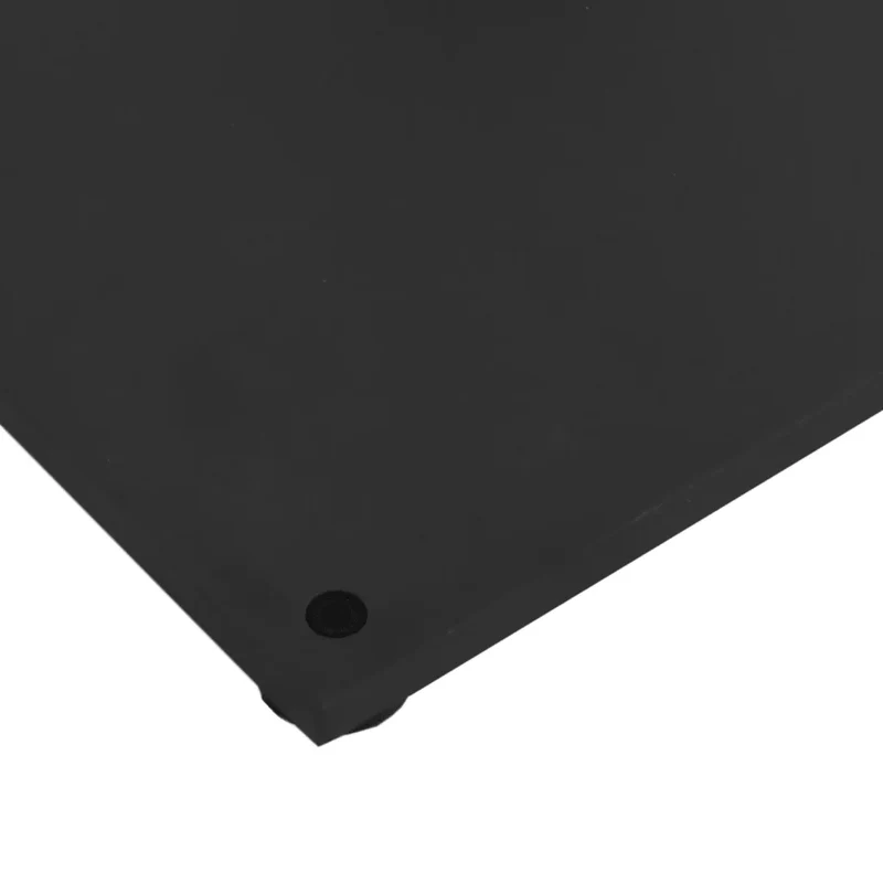 Base de parasol rectangulaire 60,5 x 41 x 38 cm avec 3 adaptateurs stabilité renforcée style extérieur en acier noir 02_0047476