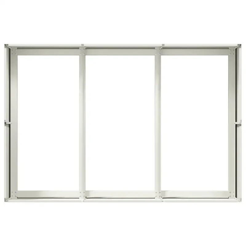 Jardinière à plantes extérieure design moderne jardin balcon 120 x 80 x 40 cm en acier blanc 02_0051530