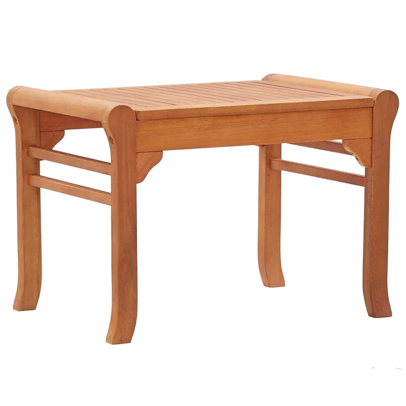 Banc de jardin meuble de patio d'extérieur terrasse 64 x 44 x 45 cm bois d'eucalyptus solide 02_0011323