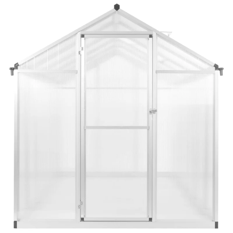 Serre tente abri plante fleur légumes aluminium 421 x 190 x 195 cm 15,6 m³ Transparent 02_0044470