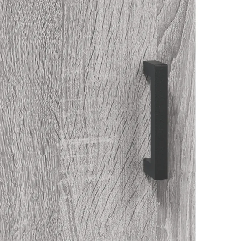 Armoire murale rangement flottante pratique 60 x 31 x 70 cm en bois d'ingénierie sonoma gris 02_0048769
