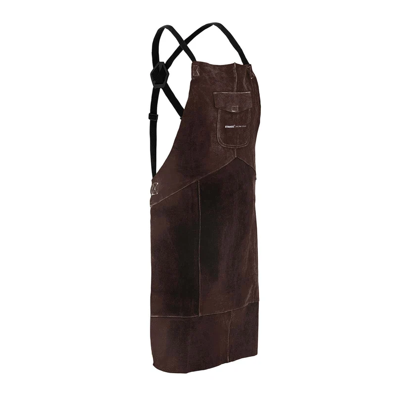Tablier de soudeur en cuir croûte de bovin - Taille L 14_0007101