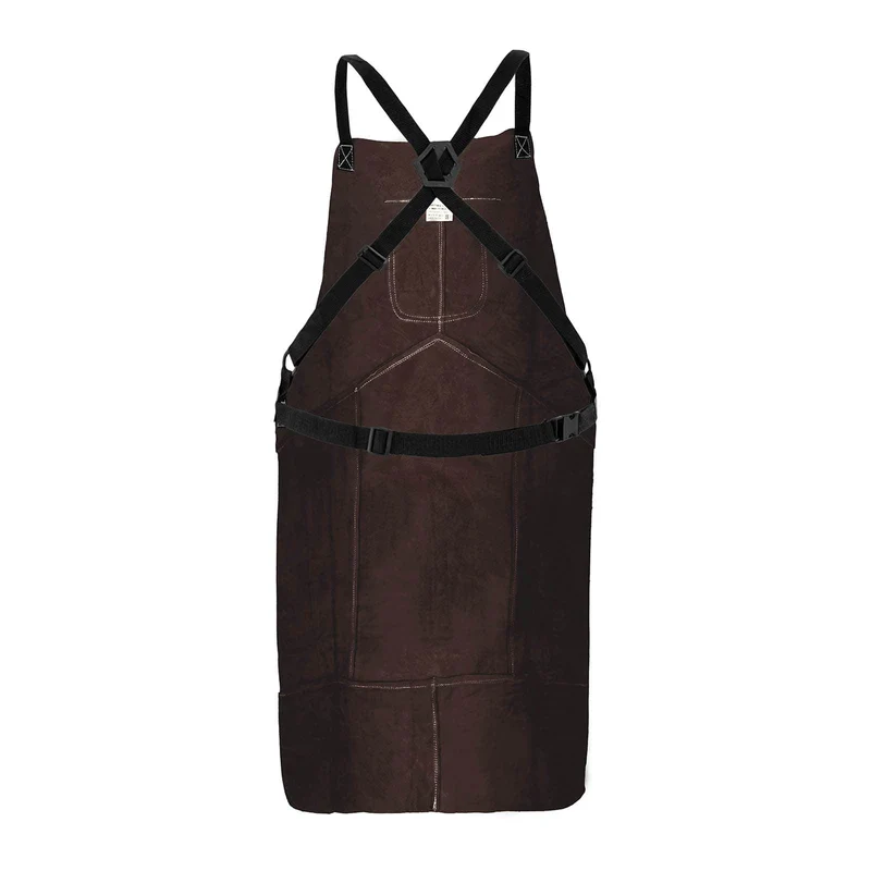 Tablier de soudeur en cuir croûte de bovin - Taille L 14_0007101