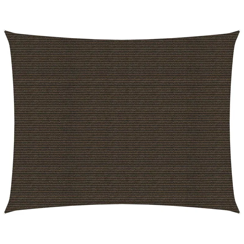 Voile d'ombrage 160 g/m² 6 x 7 m PEHD marron 02_0009178