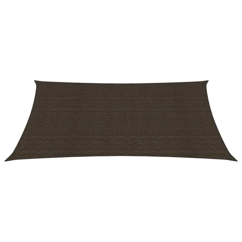 Voile d'ombrage 160 g/m² 6 x 7 m PEHD marron 02_0009178