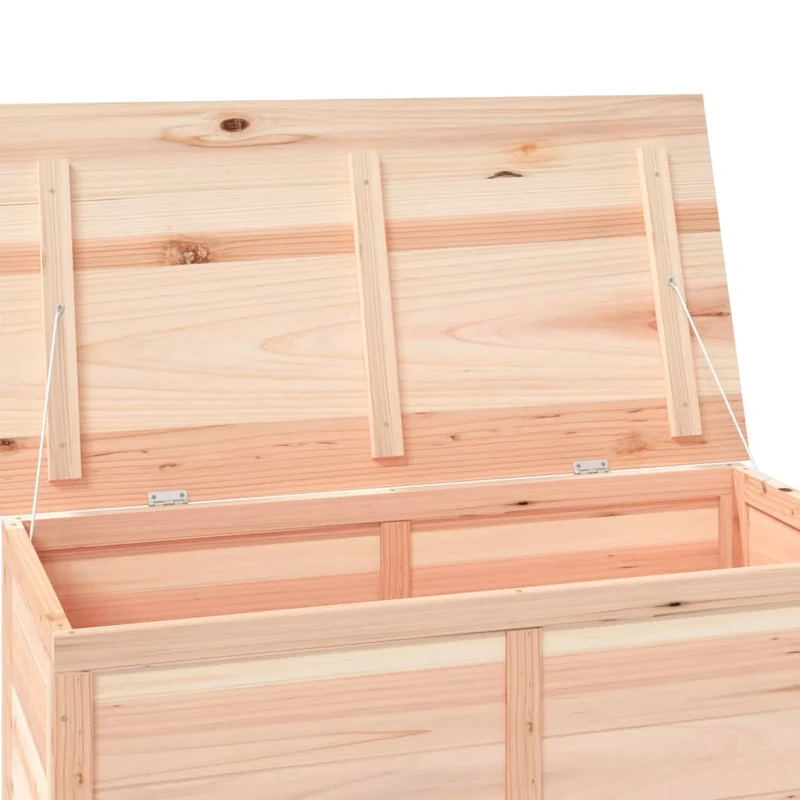 Boîte à coussins d'extérieur 100 x 50 x 56 cm bois de sapin massif 02_0013144