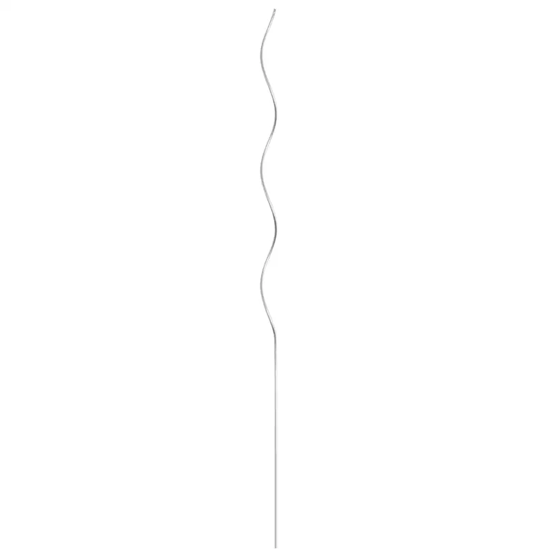Lot de 50 supports de plantes en spirale 110 cm usage extérieur jardin durables en acier galvanisé 02_0046077